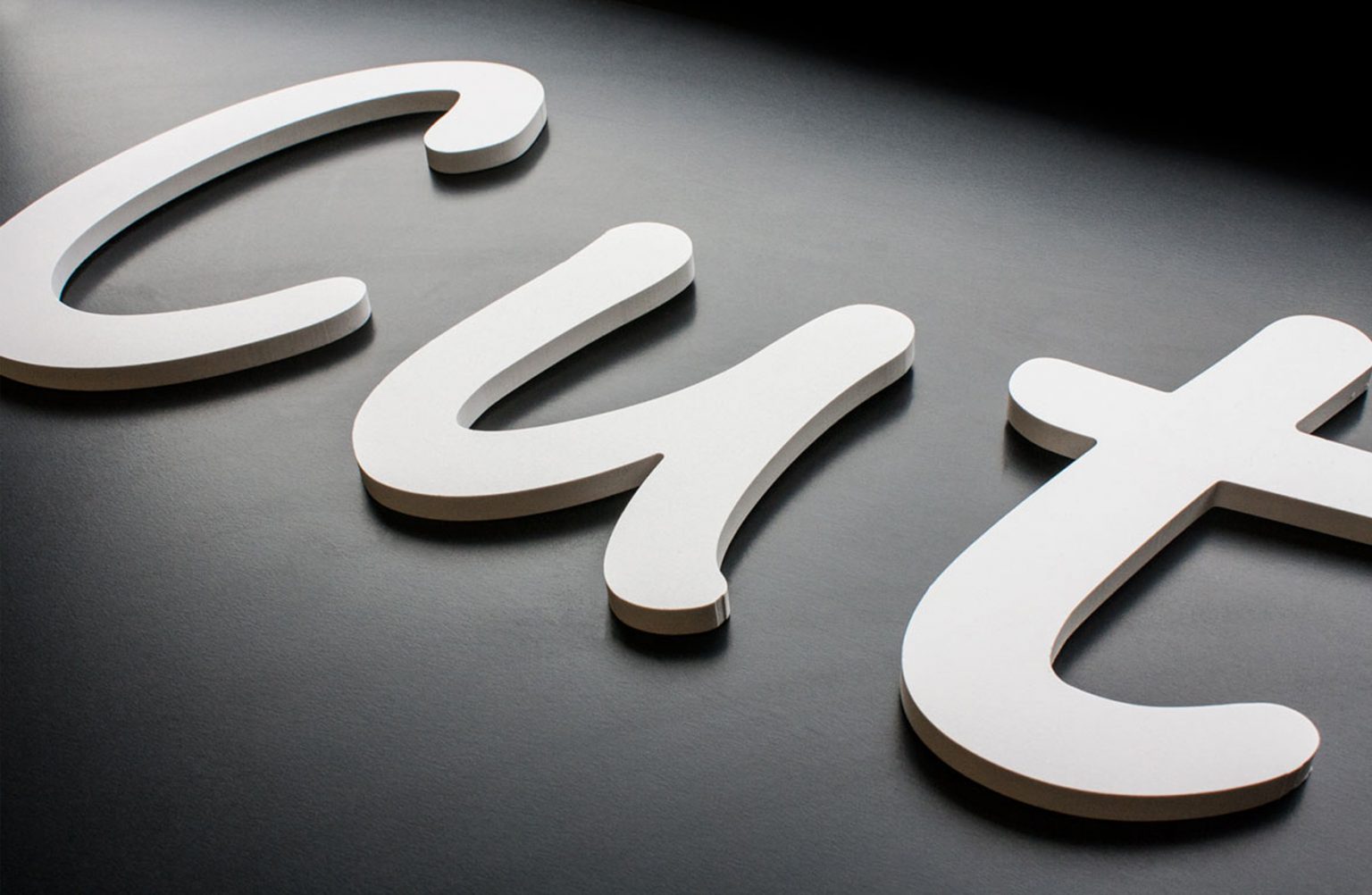 Raised Lettering BOPHIRIMA Print and Marketing